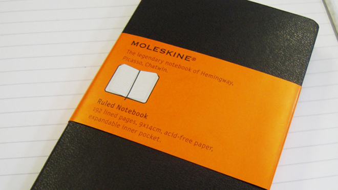 Moleskine custom deals template