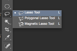Photoshop Lasso-Werkzeug