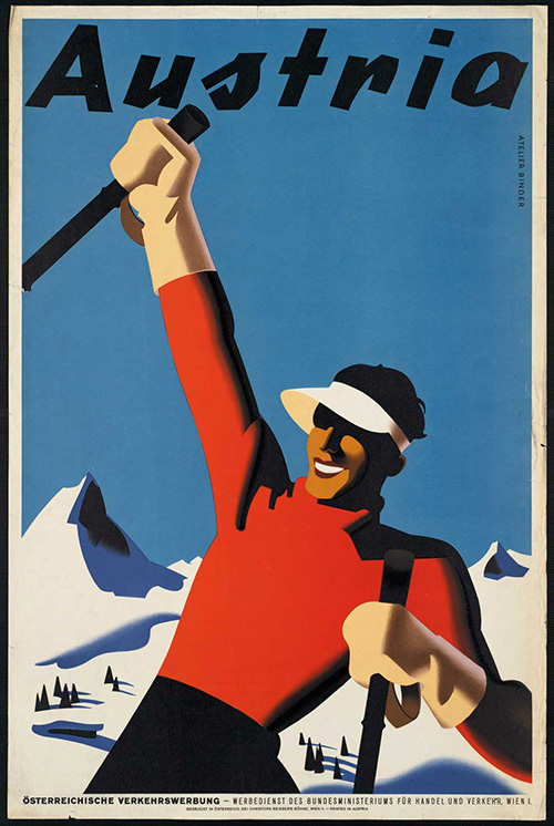 vintage austria poster