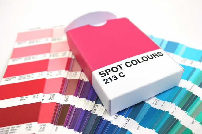 spot colour box