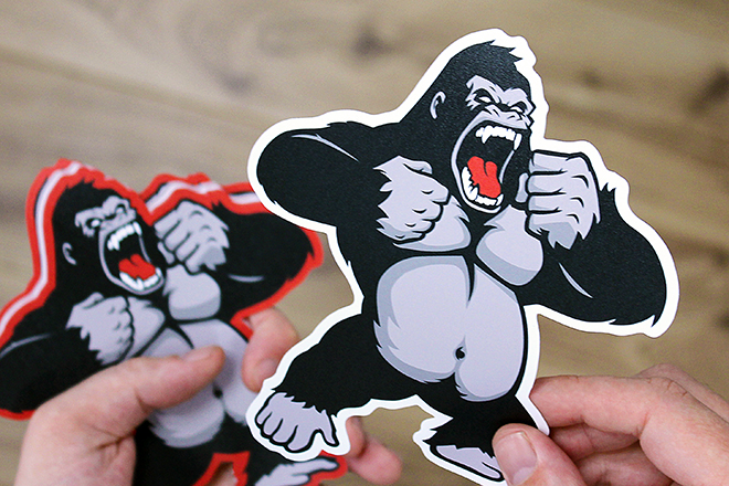 die cut sticker printing