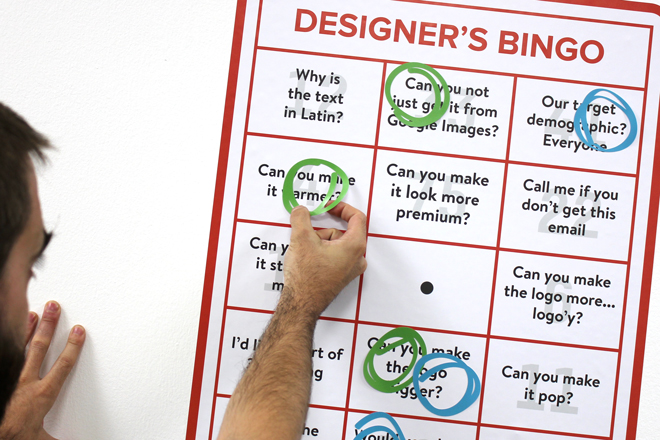 designer bingo