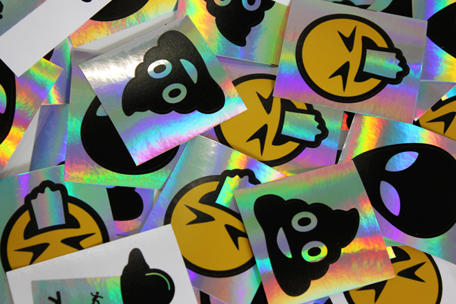 holographic sticker printing