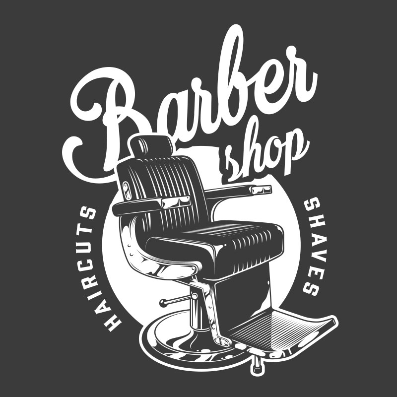 barber shop logo