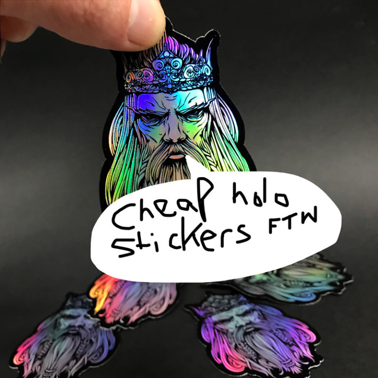 uk cheapest holographic stickers